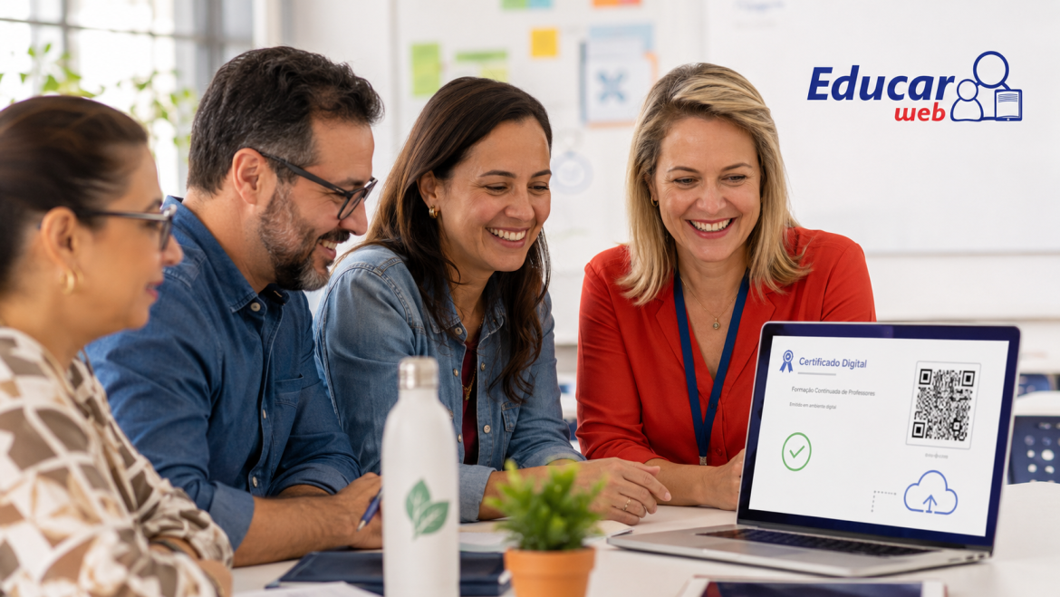 Sistema de emissão de certificados EducarWeb facilita formações