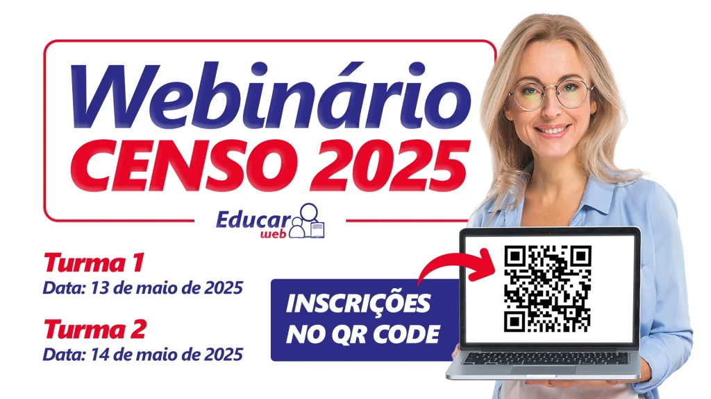 EducarWeb faz webinário para o Censo Escolar 2025